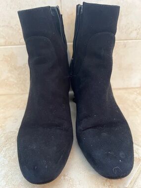 LK Bennett- Black Women's Suede Ankle Boots